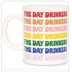 NWT/Ban.do/(SET OF TWO) "The Day Drinkers" Mugs